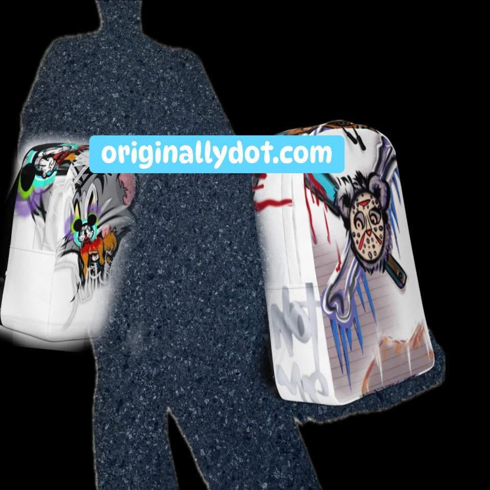 originally dot - Not Me - Artworks on Apparel, Backpacks & Handbags