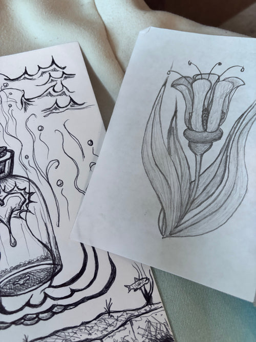 $7 piece drawings