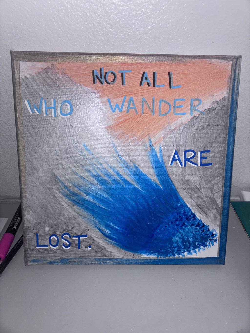 who wander