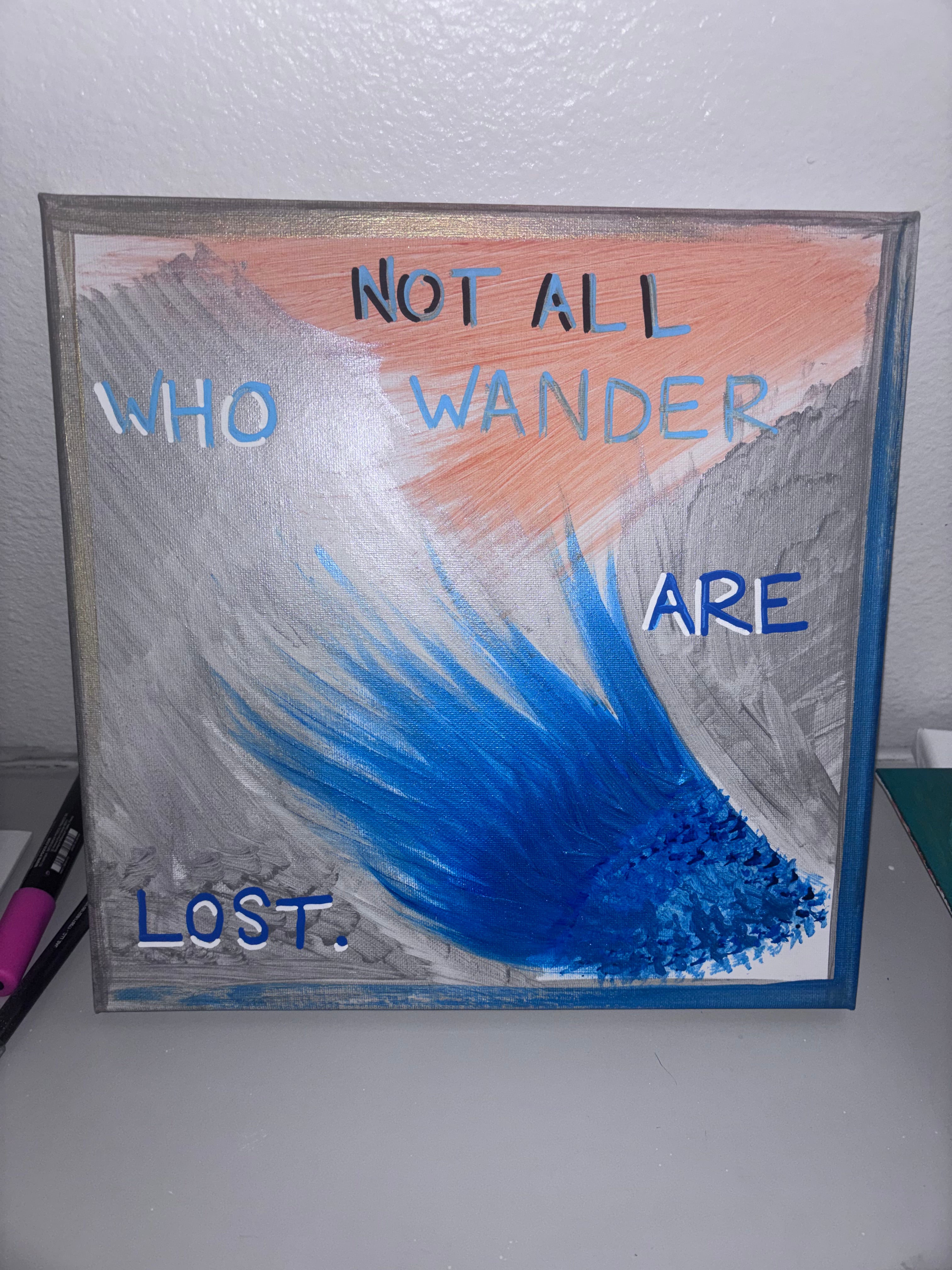 who wander