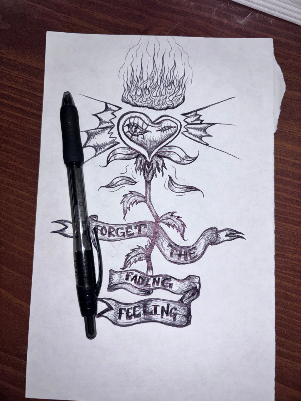 Fading Feeling Drawing