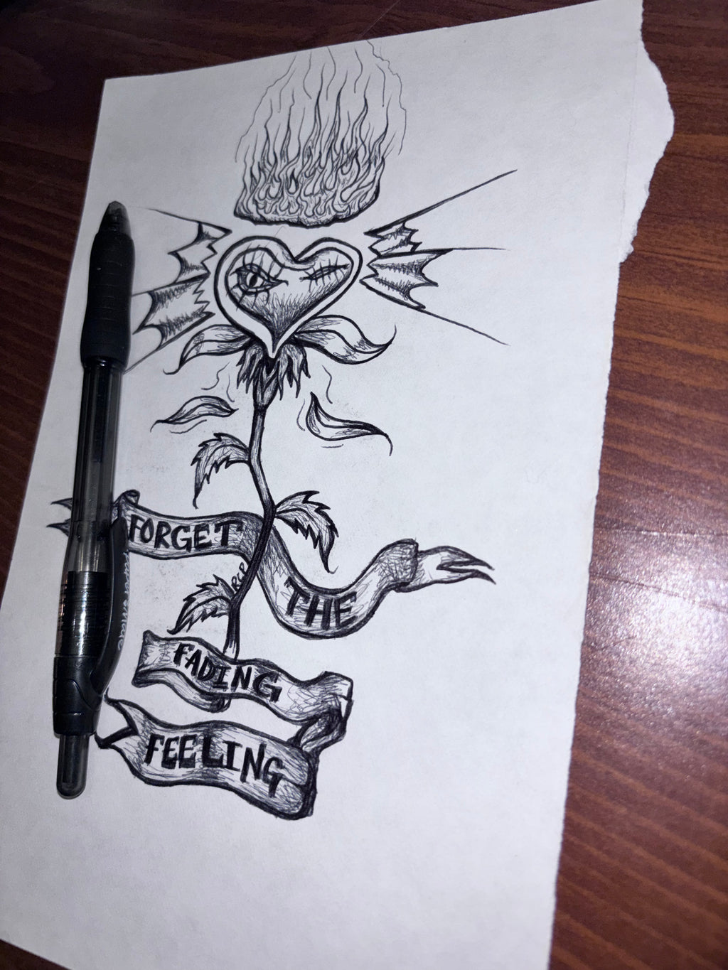 Fading Feeling Drawing