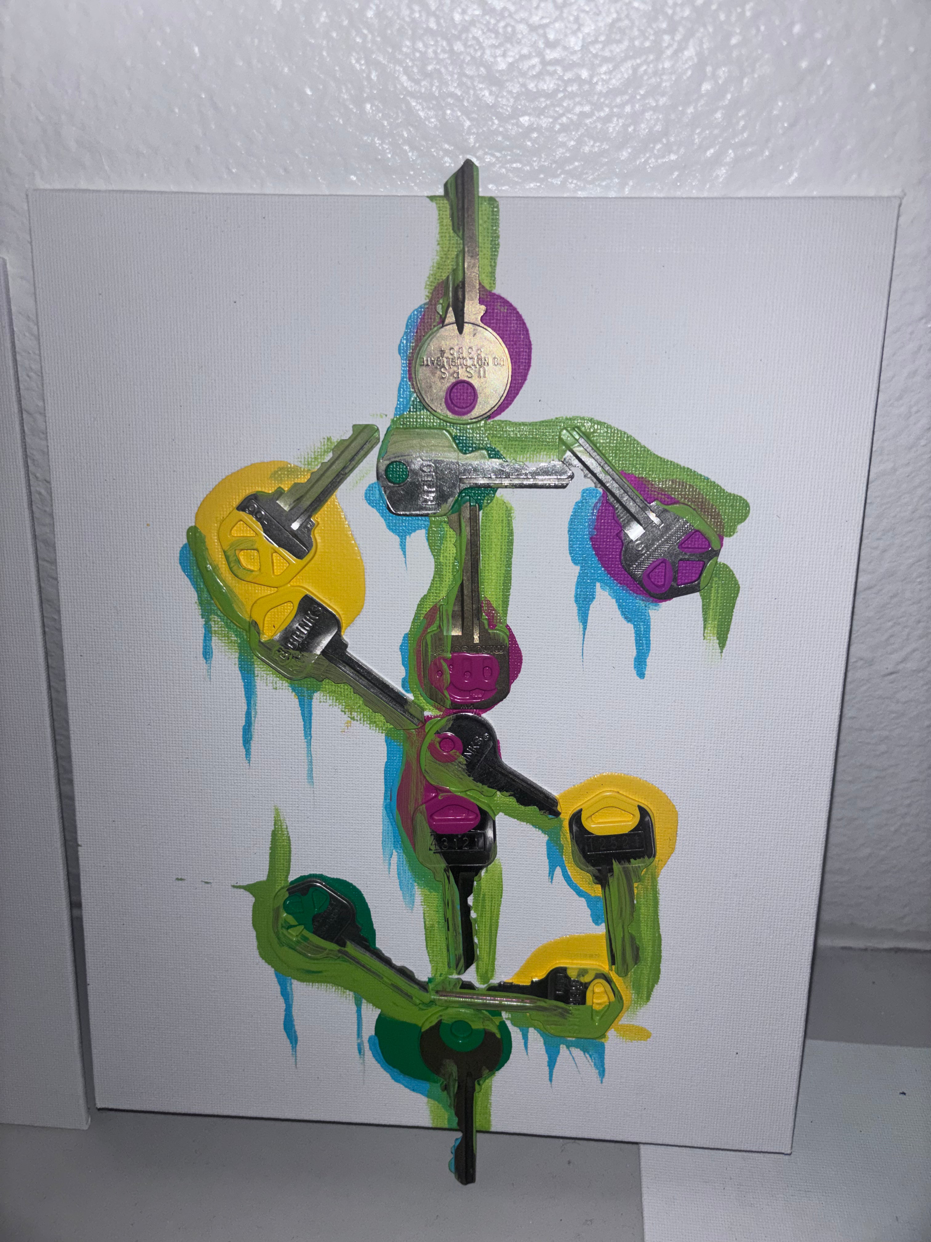 Key 11 on 8”x10” Canvas